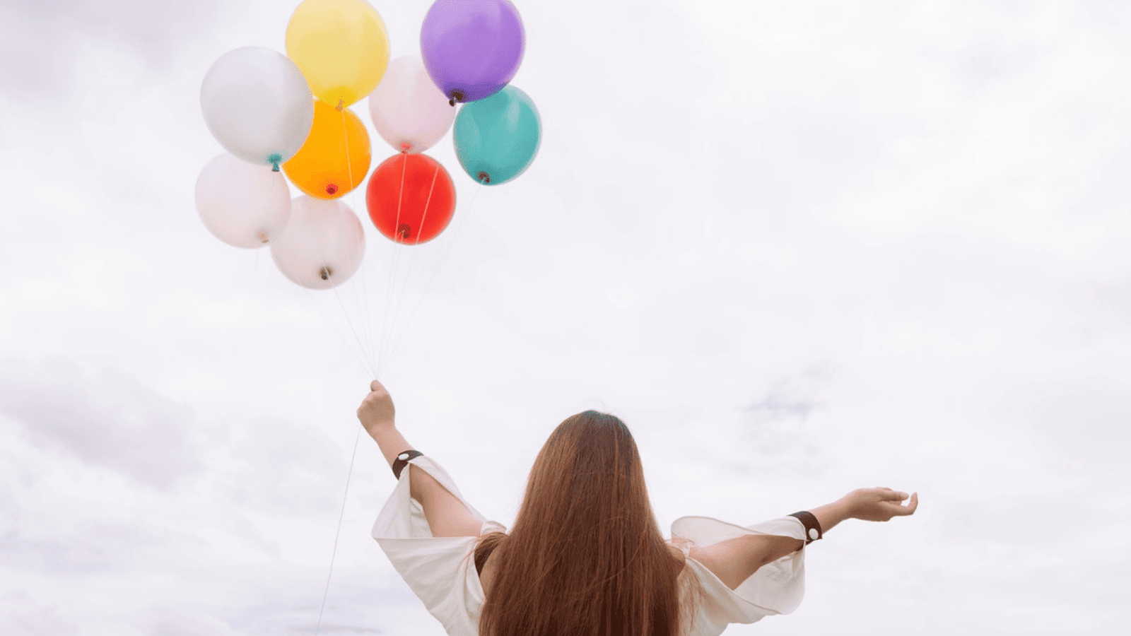 bist du gesund Frau Ballons