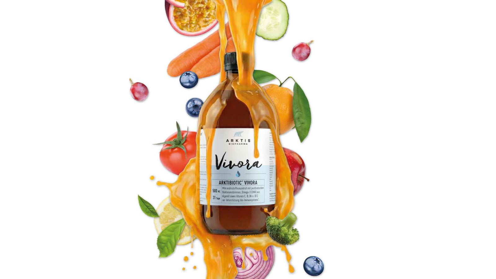 Darmglück Podcast von Arktis BioPharma Schweiz: Julia Gruber über flüssige Multivitamine, Postbiotika und das Immunsystem