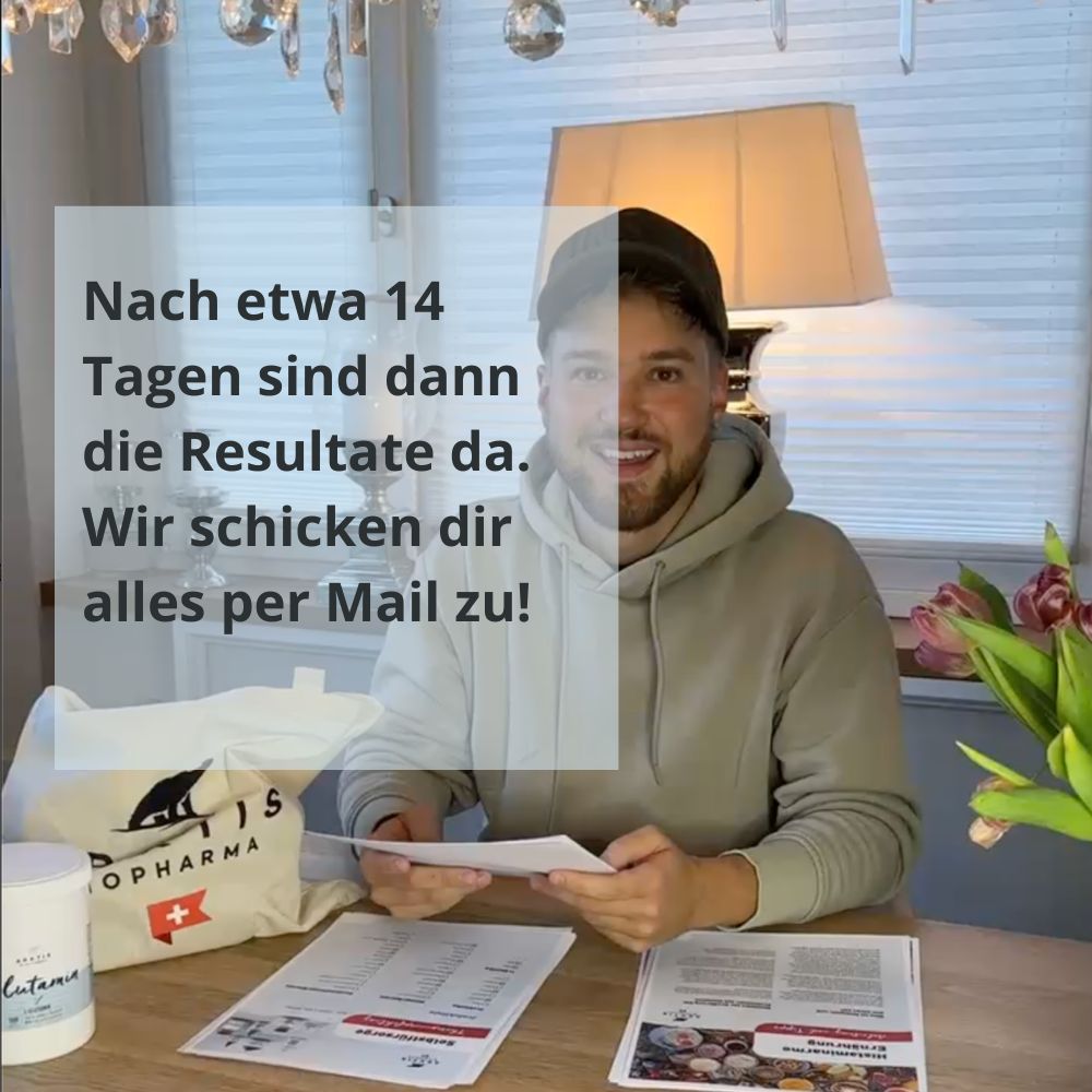 Mikrobiomanalyse mit Audio-Besprechung