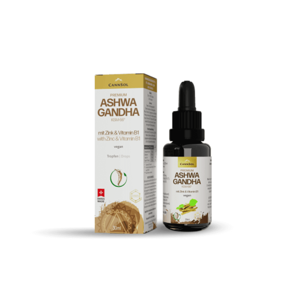 CannSol Ashwagandha avec zinc & vitamine B1