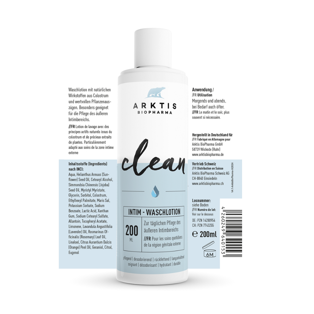 CLEAN Lotion lavante au colostrum