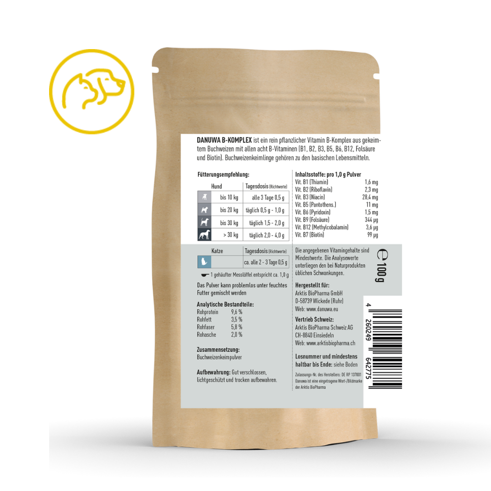 DANUWA vitamin B complex buckwheat germ powder