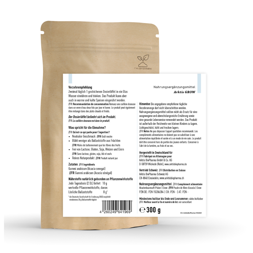 polvere di fibra di acacia (materiale di zavorra) | CRESCERE