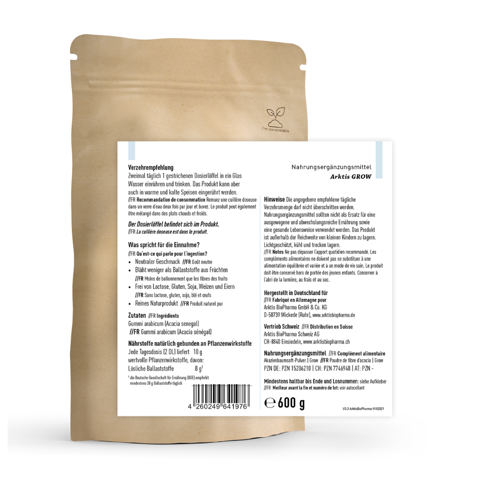 polvere di fibra di acacia (materiale di zavorra) | CRESCERE