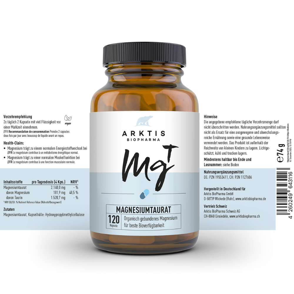 MgT Magnesiumtaurat 120Kps.