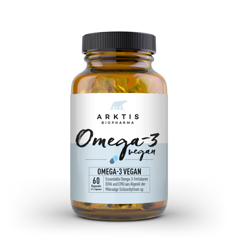 Omega-3 Vegan 60 gélules - DHA & EPA à partir d'huile d'algues