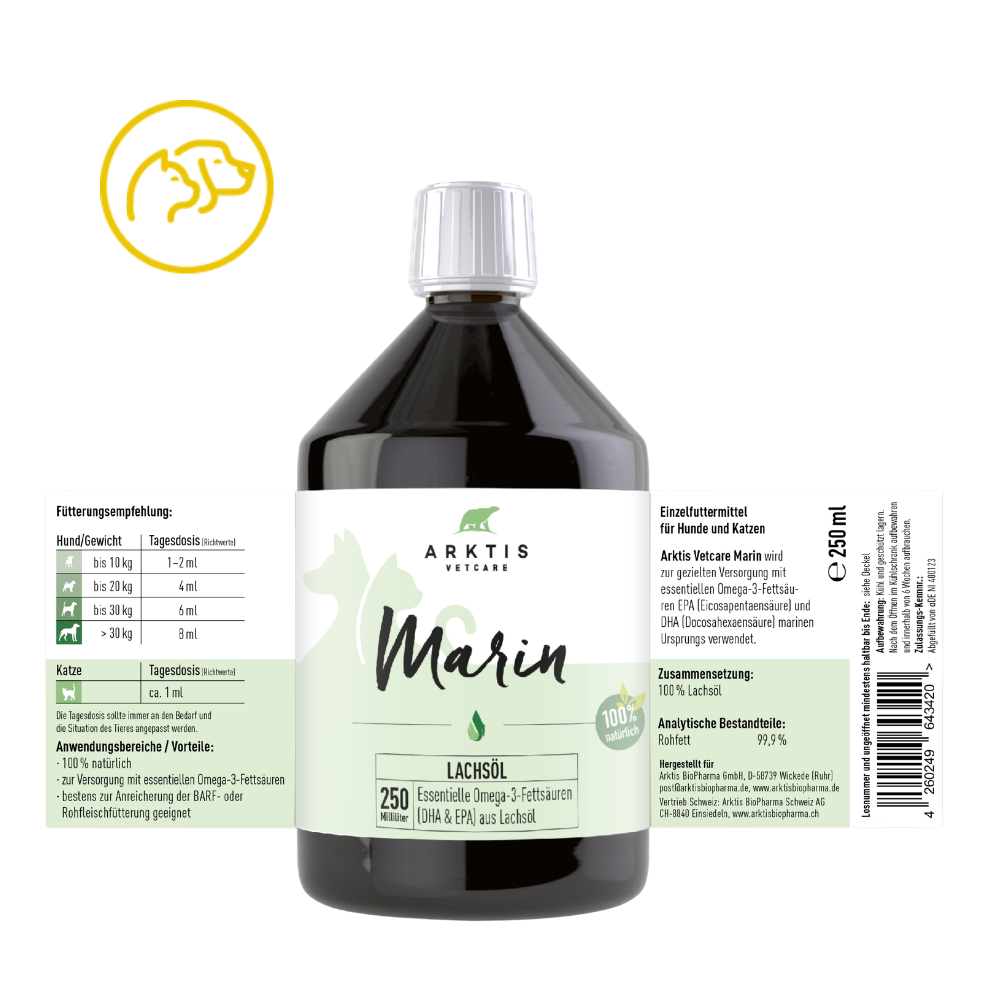DANUWA Omega-3 Salmon Oil